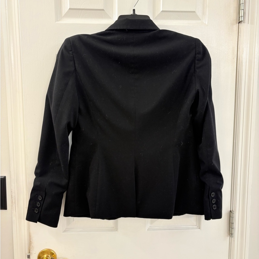Chelsea & Theodore Black Blazer Size 6 - Picture 7 of 7
